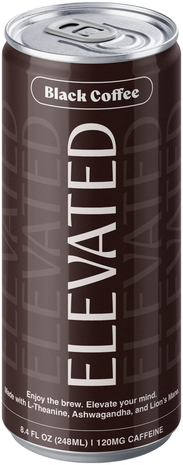 Elevated Black Coffee Can